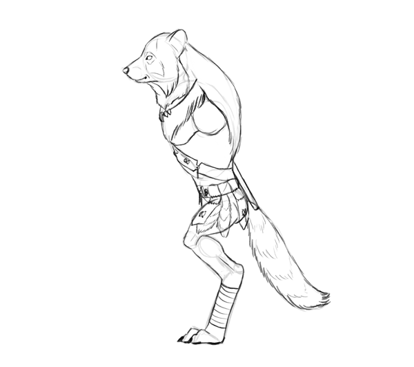 Design and Draw a Model Sheet of a Werewolf Warrior | Envato Tuts+