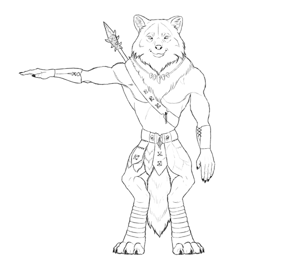 Design and Draw a Model Sheet of a Werewolf Warrior | Envato Tuts+