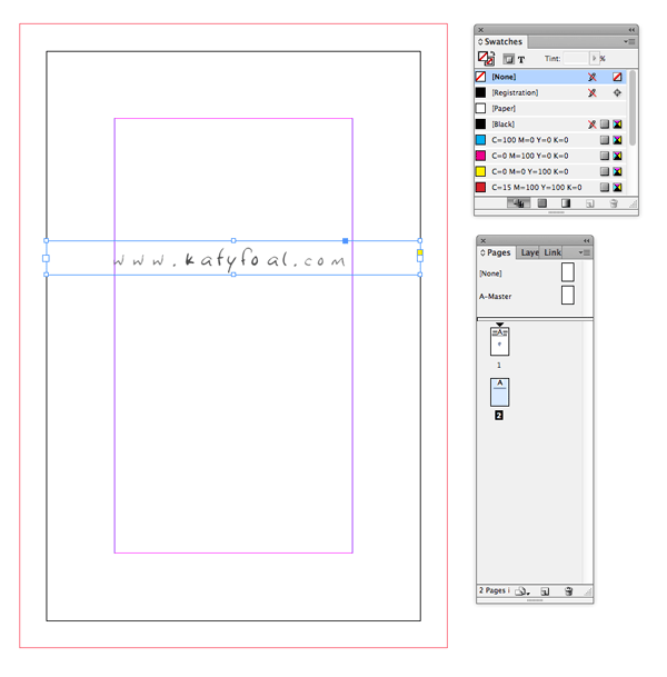 Get Yourself Noticed! Create a Simple Business Card in InDesign ...