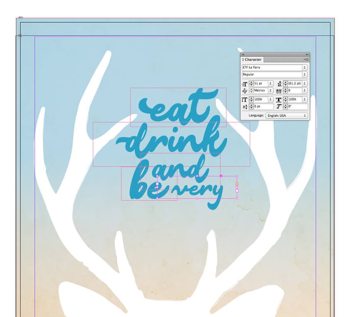 text frames