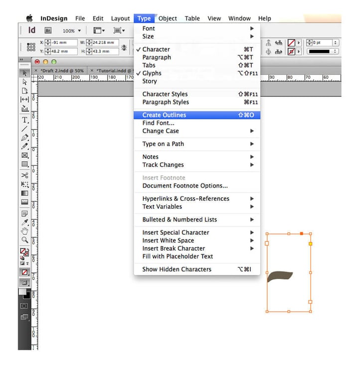 create outlines