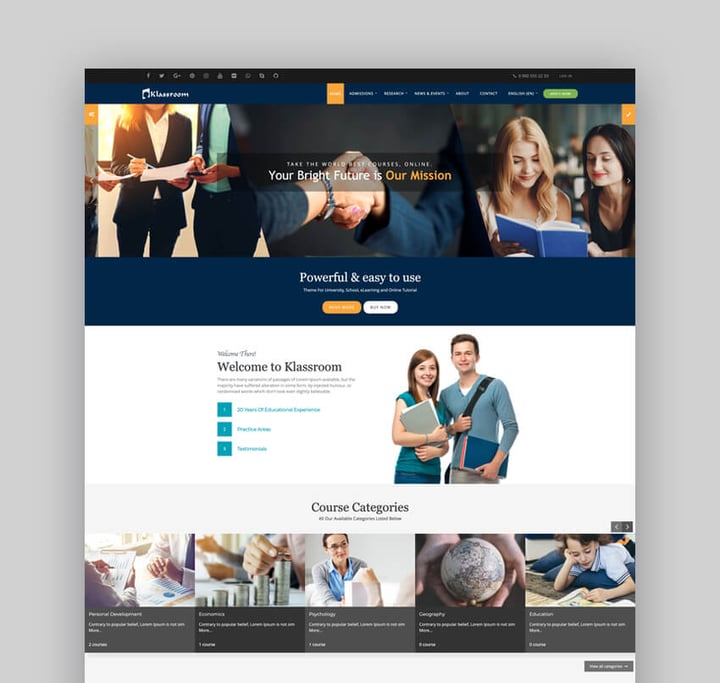 20+ Best Moodle Themes for Your LMS Website | Envato Tuts+