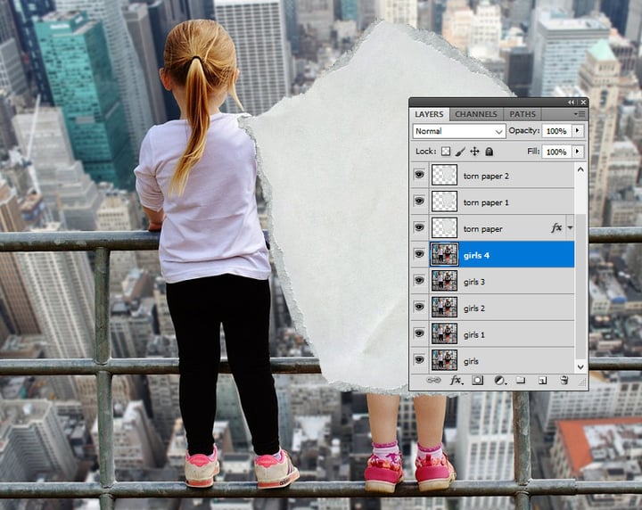 Duplicate Layers in Photoshop