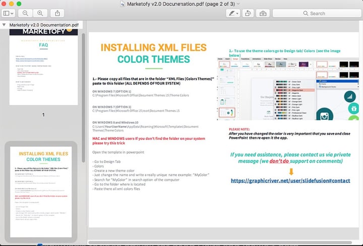 PowerPoint Theme Documentation