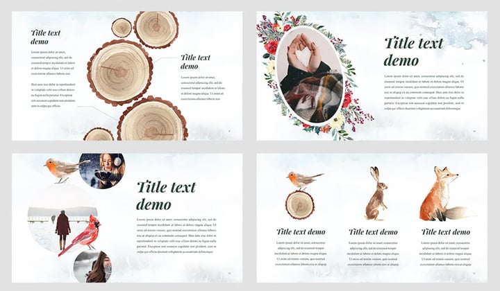 25 Best Free Winter PowerPoint PPT Slides Backgrounds 2022