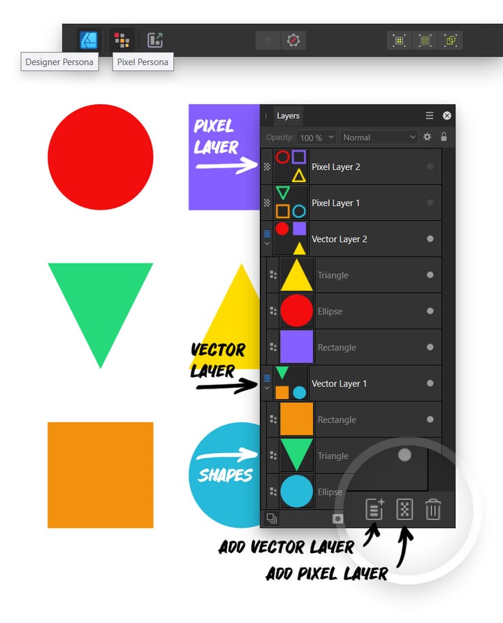 How To Merge Layers In Affinity Designer Envato Tuts 