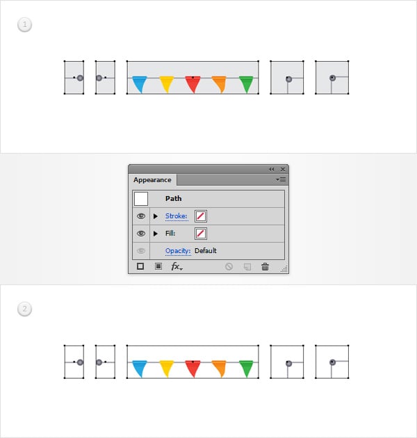 How to Create a Flag Bunting Pattern Brush in Adobe Illustrator ...