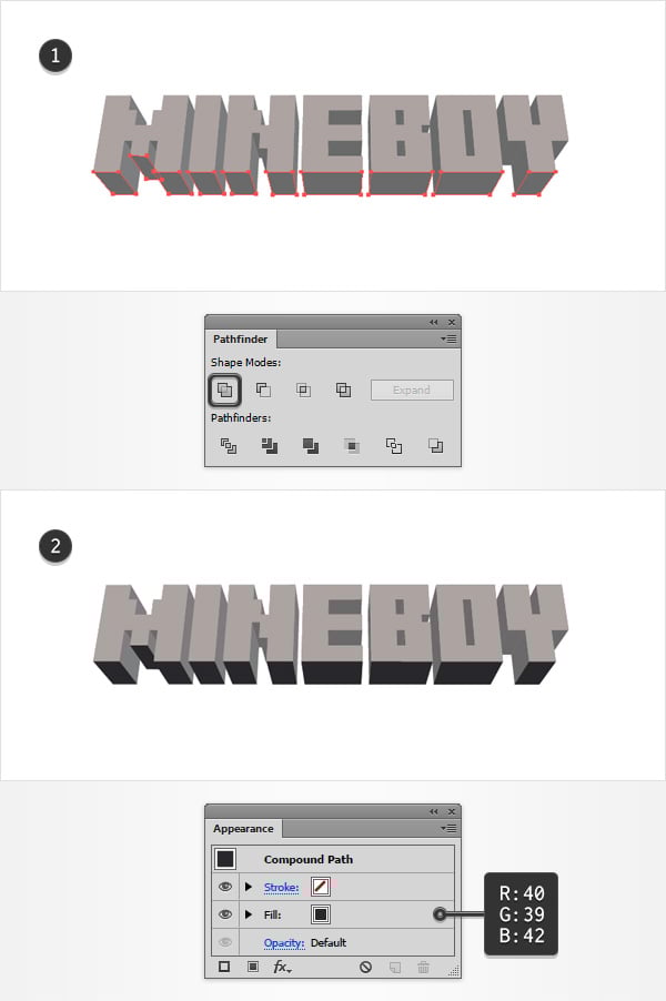 How to Create a Quick Minecraft Text Effect in Adobe Illustrator ...