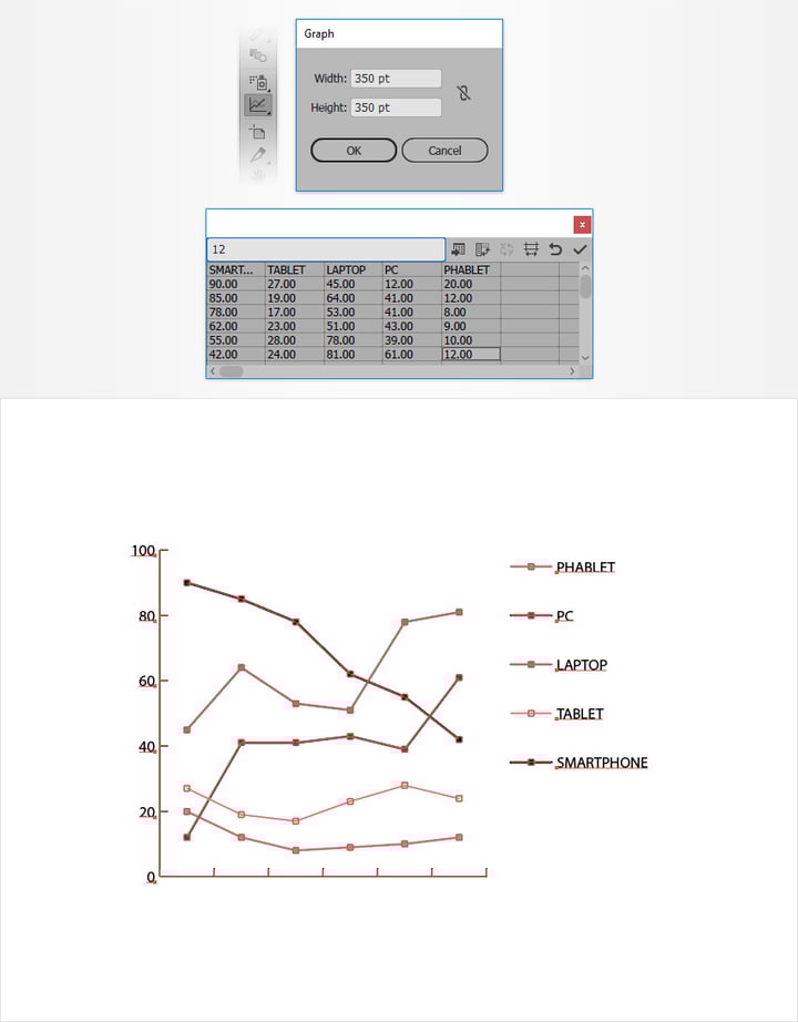 How to Create an Editable Line Chart in Adobe Illustrator | Envato Tuts+