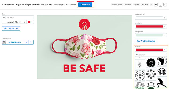 Download 25+ Best Face Mask Mockups (PSD, Mockup Generator)