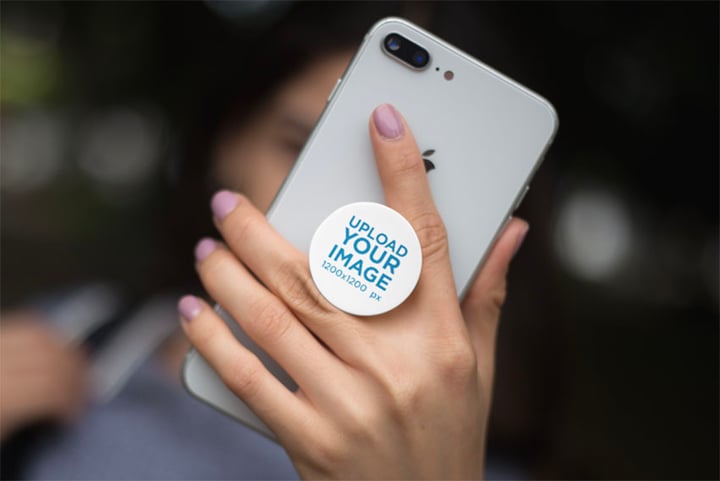 21 Best Phone Grip Mockups (using a Phone Grip Mockup