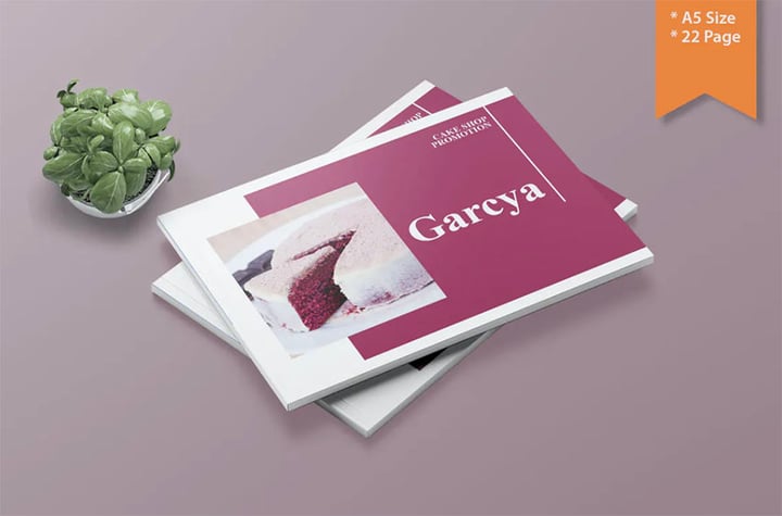 Cake Brochure Template