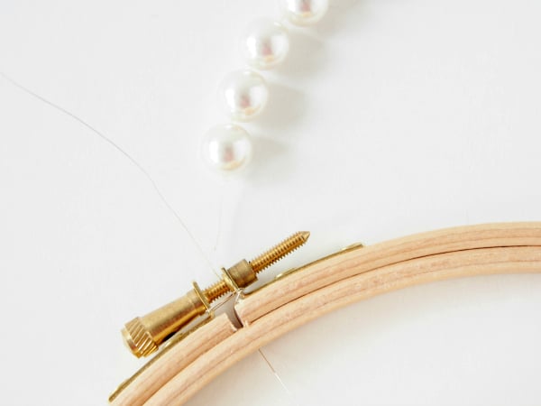 Make Hanging Flower Hoop Decorations for Your Wedding