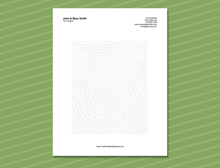 25 Best Free Black White Aesthetic Letterhead Stationery Templates 2023