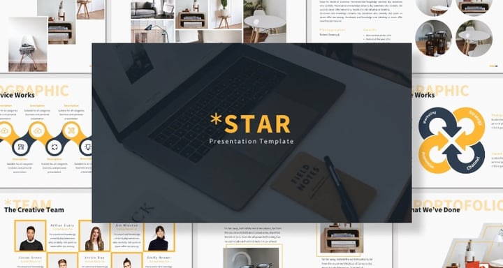 16 Premium & Free Star Presentation Templates for 2025 | Envato Tuts+