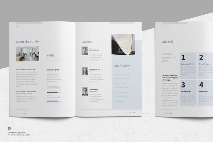 Word template for proposal