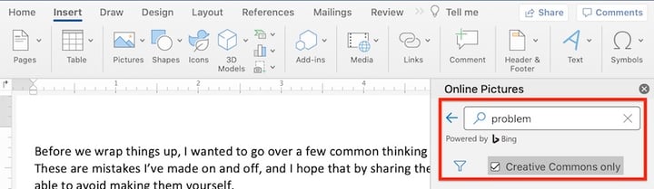 Microsoft clip art - search