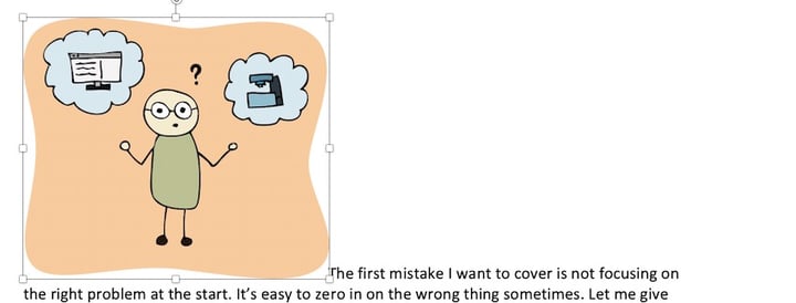 Microsoft clip art - resize
