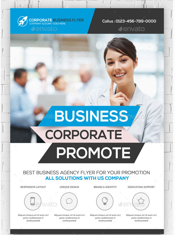 Flyer template from Graphic River
