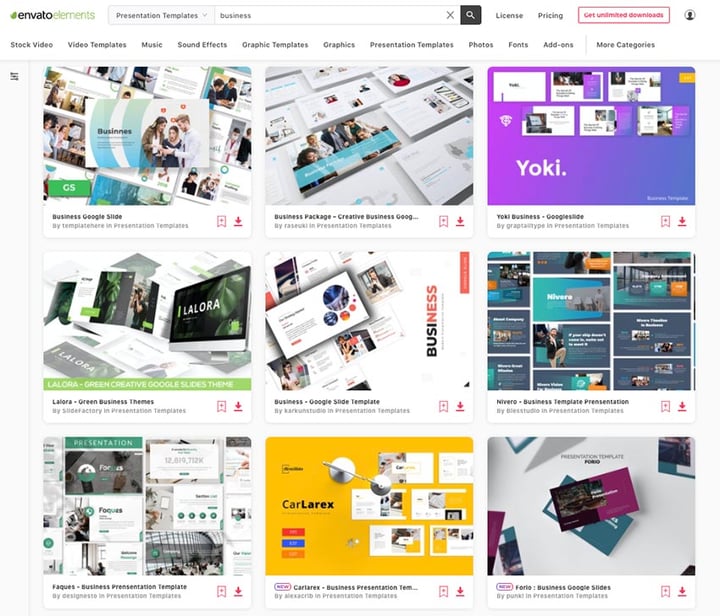 35+ Top Plantillas para Google Slides para Presentación de Negocio 2021