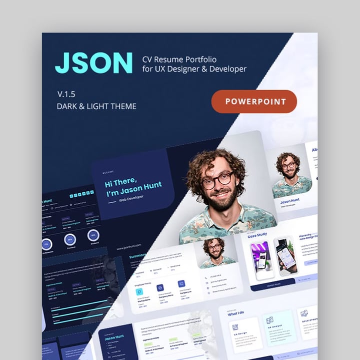 30 Best Creative PowerPoint PPT CV Resume Templates (2022)