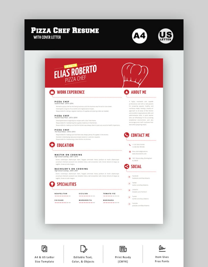 30 Unique Resume CV Templates (Creative Resume Ideas 2021)