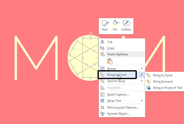 Design a Beautiful Mother's Day Card in Microsoft Word | Envato Tuts+
