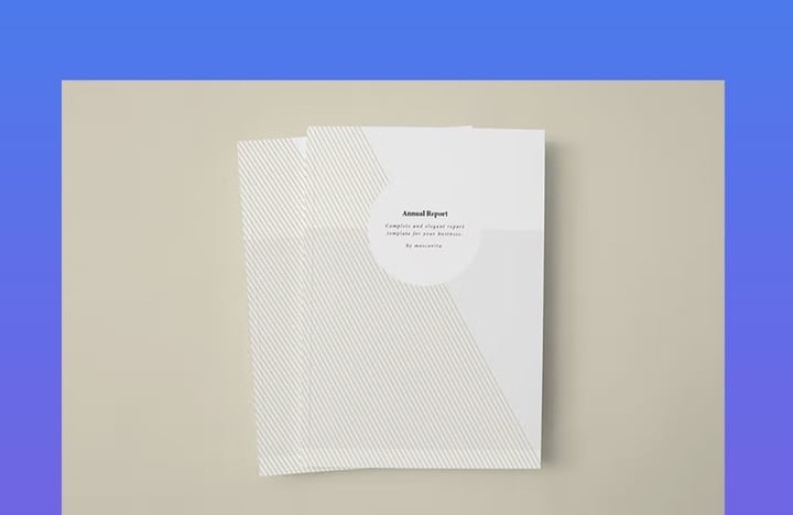 Best Annual Report Template Designs - Creative InDesign Layouts