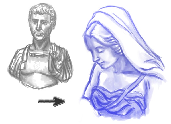 Digital Painting 101: The Pros and Cons of Painting in Grayscale ...