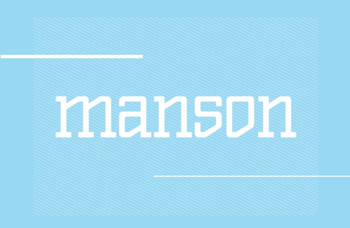 Manson Font Family 