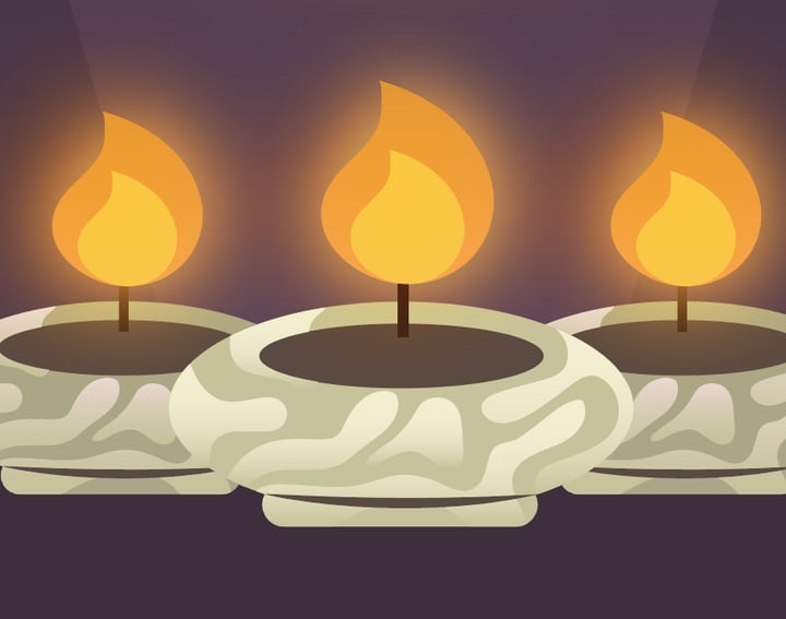 add overlay shape above candles