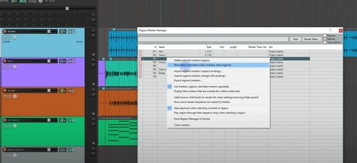 How to Use Reaper Markers and Regions | Envato Tuts+