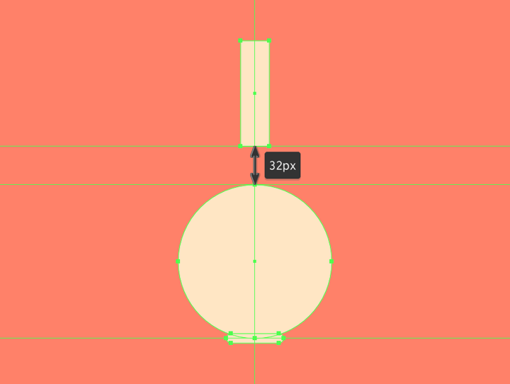 adding the neck and base section to the center vase