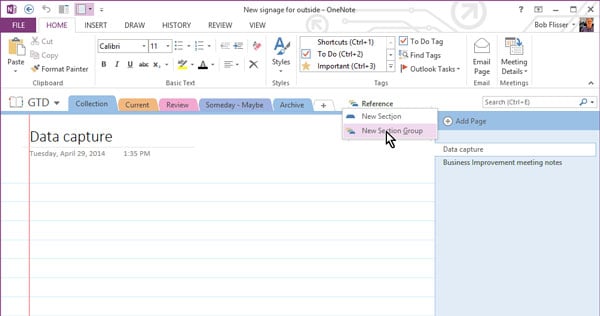 OneNote GTD: Productivity with Freeform Notes | Envato Tuts+
