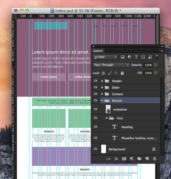 Prototyping Layouts With Velositey for Photoshop | Envato Tuts+
