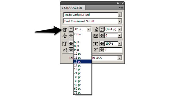 How to Use the Character Panel in Adobe InDesign | Envato Tuts+