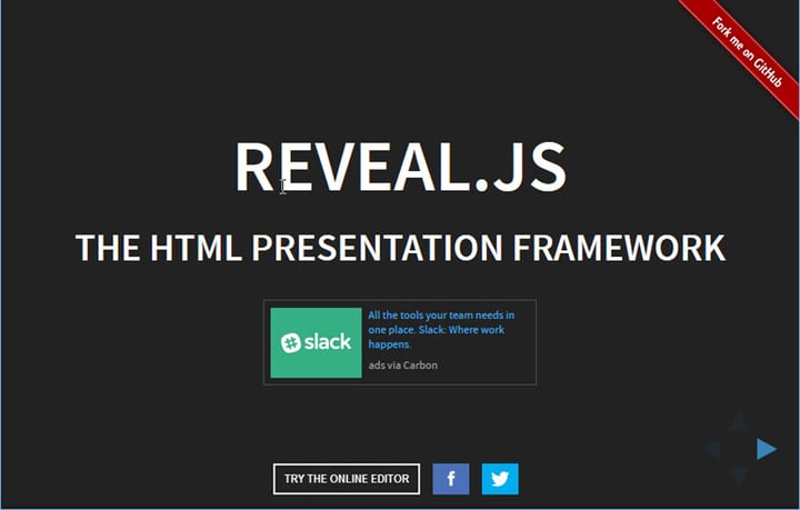 PowerPoint Alternative Revealjs