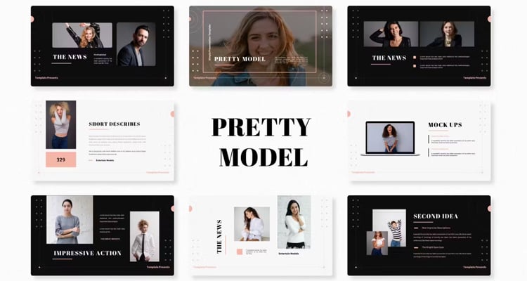 Model - Hollywood Glamour Theme