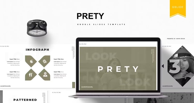 Prety - Beautiful Google Slides Templates
