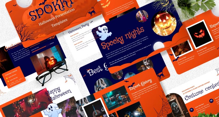 Spokky - Halloween Theme Google Slides