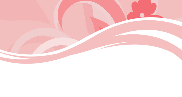 Abstract Flowers - Pink Slides Template