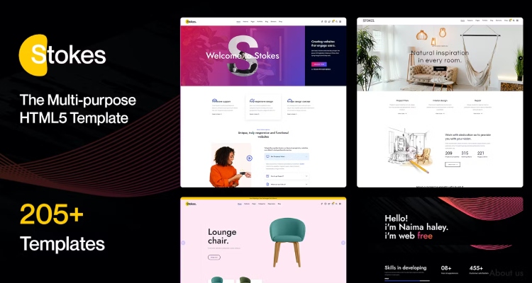 Stokes - Responsive Real Estate Landing Page Example