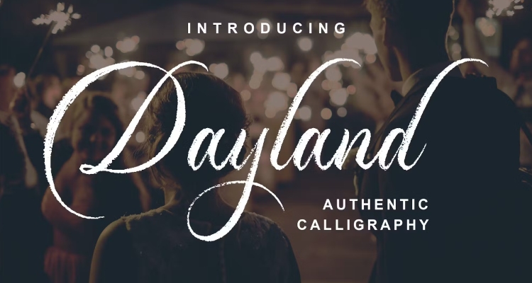 Dayland - Cricut Cursive Font