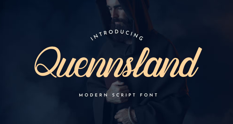 Quennsland - Cricut Cursive Font