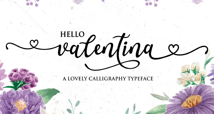 Valentina - Cursive Cricut Font