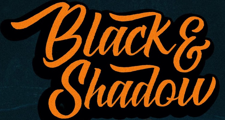 Black and Shadow - Cricut Cursive Font