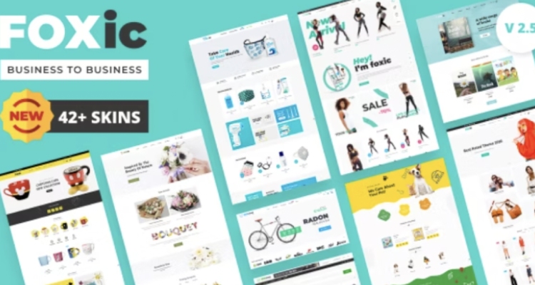 Foxic - Modern and Clean, Multipurpose Shopify Theme