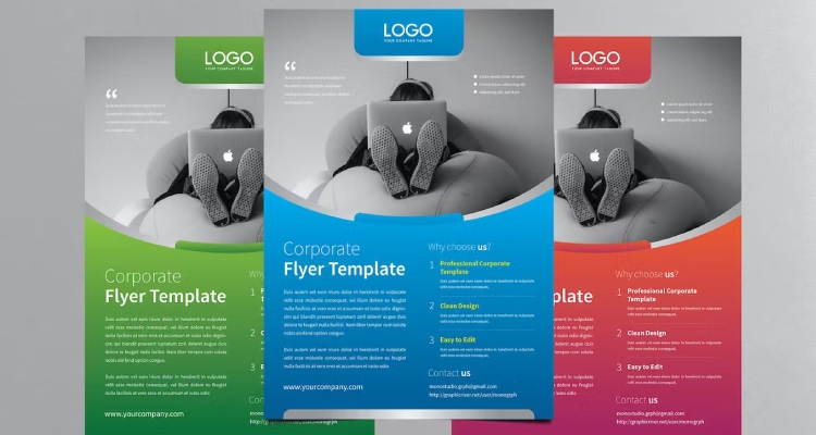Corporate Flyer Template PSD