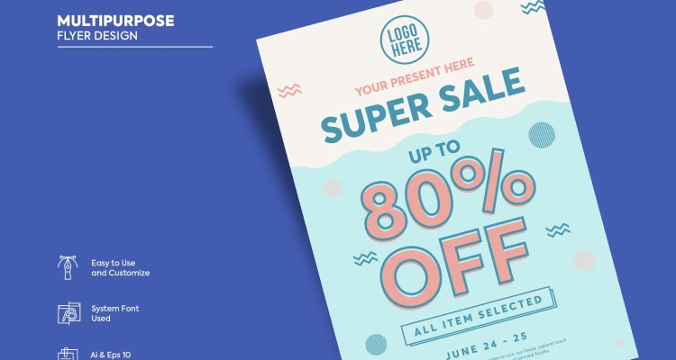 Vol.05 Photoshop Flyer Template