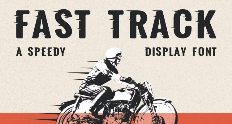 Fast Track: A Speedy Display Font 